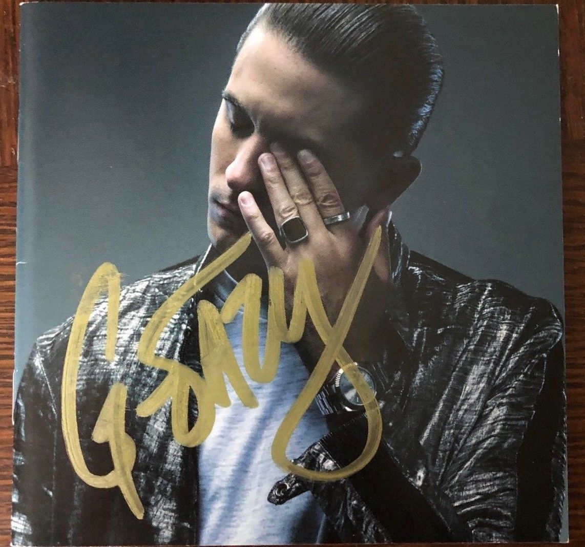 G-EAZY The Beautiful & Damned CD Autographed Beckett Certed