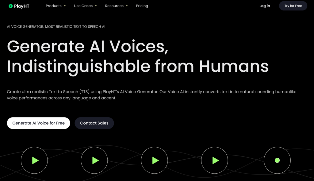 AI Voice Generator Realistic Text to Speech and AI Voiceover PlayHT